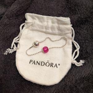 Pandora "Passion" Charm 796007SRU with bracelet